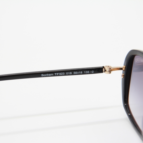 NEW TOM FORD BONHAM SUNGLASSES TOM FORD TF923 01B WOME SQUARE FT0923/S - Picture 8 of 11